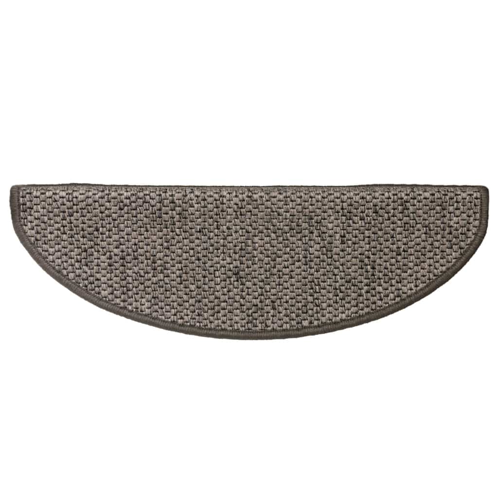 Trapmatten zelfklevend 15 st sisal-look 65x21x4 cm grijs-beige is nu te koop bij PeponiXL, paradijselijk wonen!