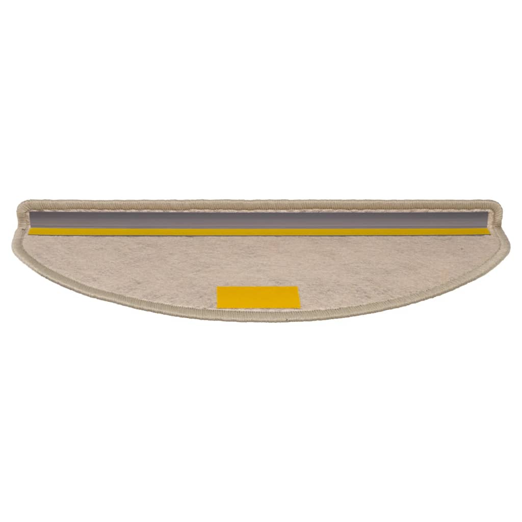 Trapmatten zelfklevend 15 st sisal-look 65x21x4 cm donkerbeige is nu te koop bij PeponiXL, paradijselijk wonen!