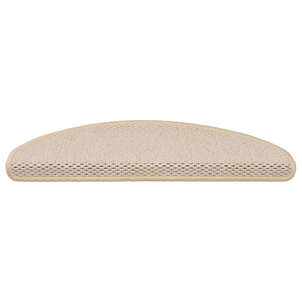 Trapmatten zelfklevend 15 st sisal-look 65x21x4 cm berber is nu te koop bij PeponiXL, paradijselijk wonen!