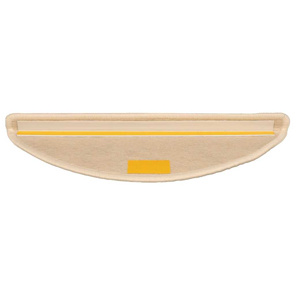 Trapmatten 15 st 56x17x3 cm Zilver Halfrond is nu te koop bij PeponiXL, paradijselijk wonen!