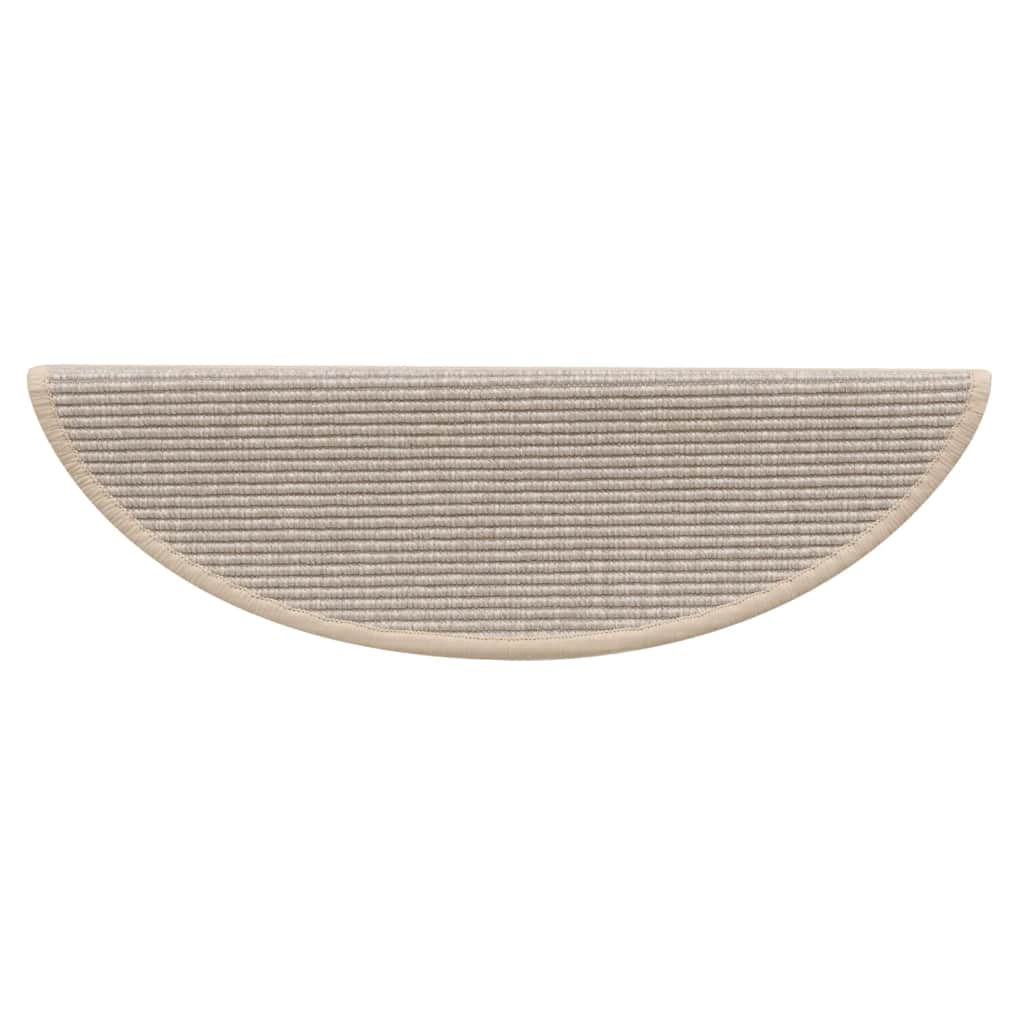 Trapmatten 15 st 56x17x3 cm Zilver Halfrond is nu te koop bij PeponiXL, paradijselijk wonen!