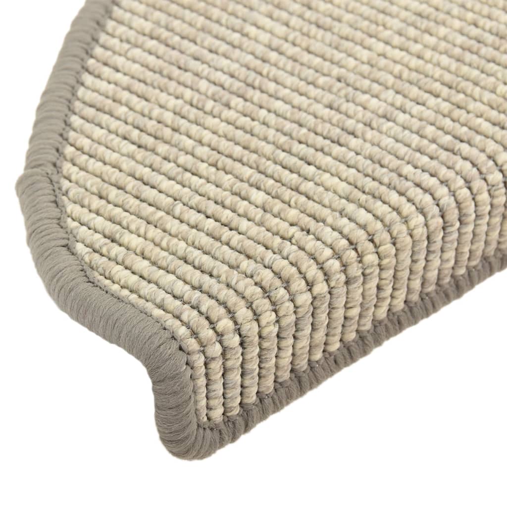 Trapmatten 15 st 65x21x4 cm Zilver Halfrond Groot is nu te koop bij PeponiXL, paradijselijk wonen!