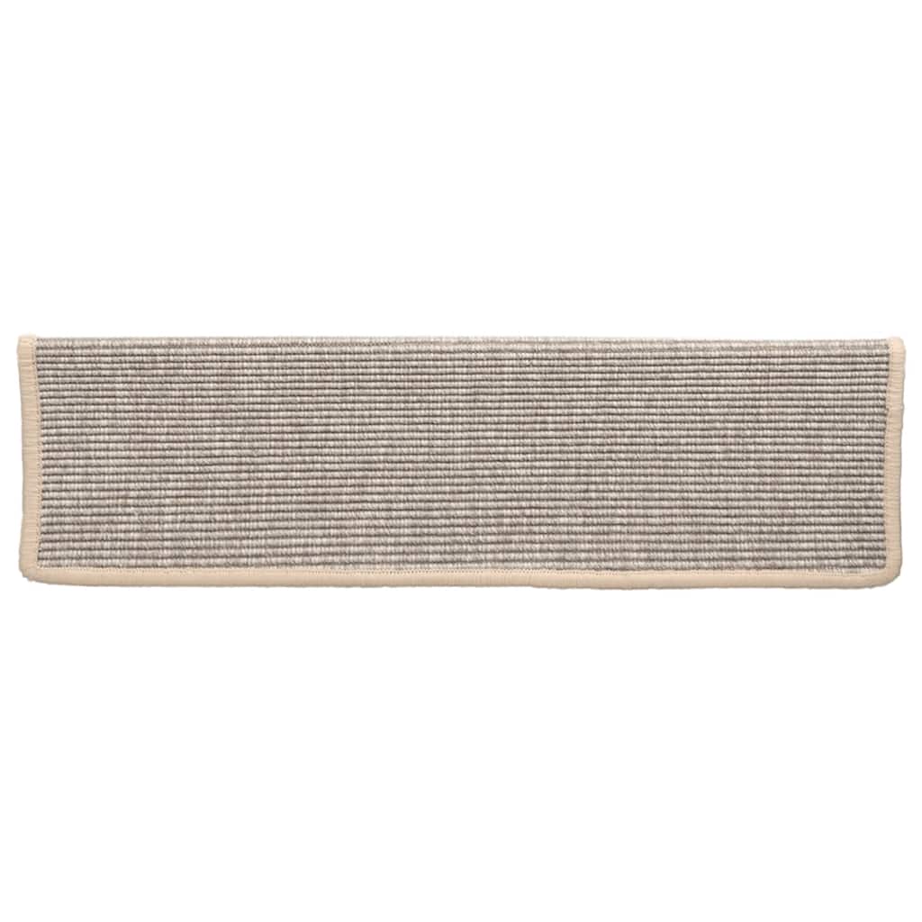 Trapmatten 15 st 65x21x4 cm zilver met rechthoekige rand is nu te koop bij PeponiXL, paradijselijk wonen!