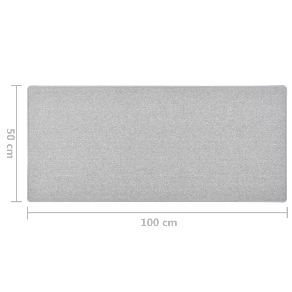 Tapijtloper 50x100 cm lichtgrijs is nu te koop bij PeponiXL, paradijselijk wonen!