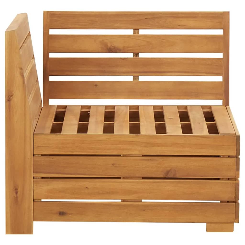 2-delige Loungeset met kussens massief acaciahout is nu te koop bij PeponiXL, paradijselijk wonen!