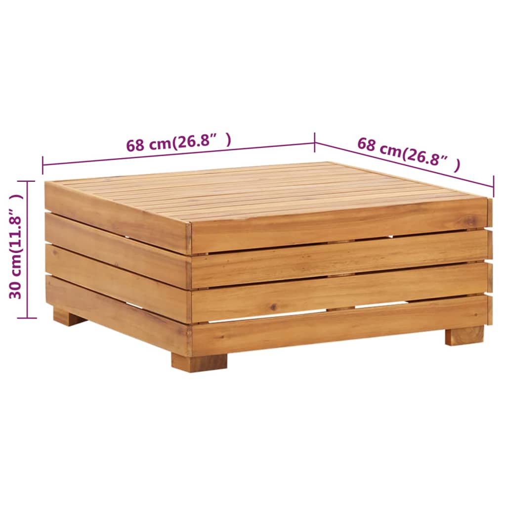 2-delige Loungeset met kussens massief acaciahout is nu te koop bij PeponiXL, paradijselijk wonen!