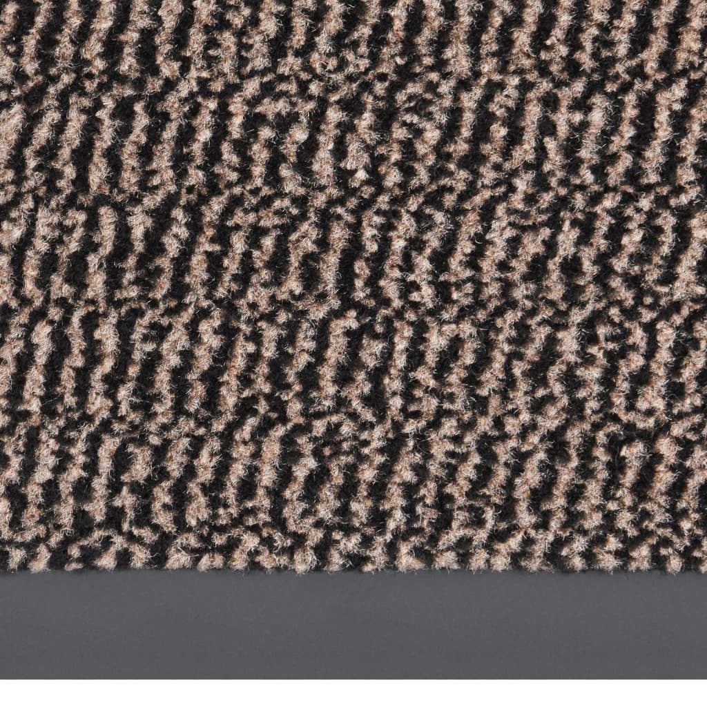 Deurmat getuft 60x150 cm donkerbruin is nu te koop bij PeponiXL, paradijselijk wonen!