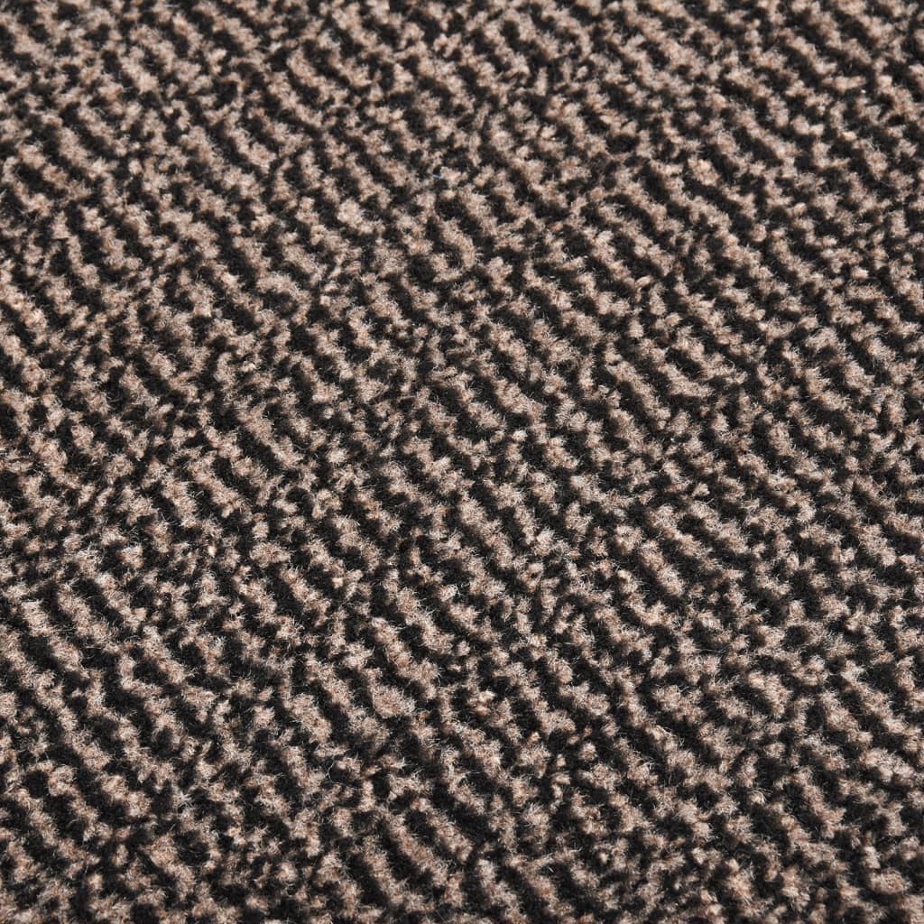 Deurmat getuft 60x150 cm donkerbruin is nu te koop bij PeponiXL, paradijselijk wonen!