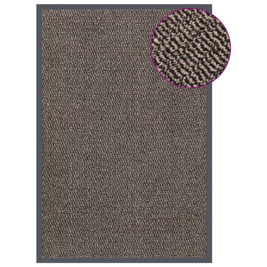 Deurmat getuft 80x120 cm donkerbruin is nu te koop bij PeponiXL, paradijselijk wonen!