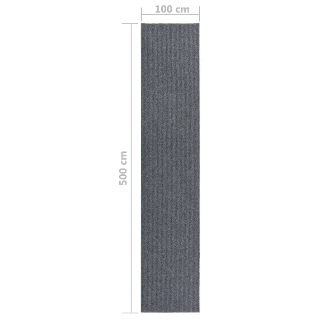 Droogloopmat 100x500 cm grijs is nu te koop bij PeponiXL, paradijselijk wonen!