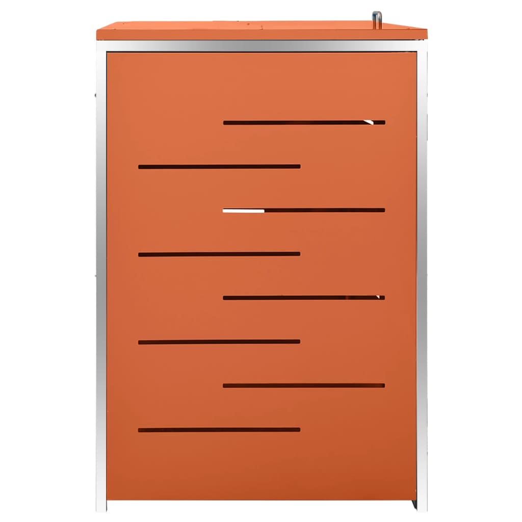 Containerberging vierdubbel 276,5x77,5x112,5 cm roestvrij staal is nu te koop bij PeponiXL, paradijselijk wonen!