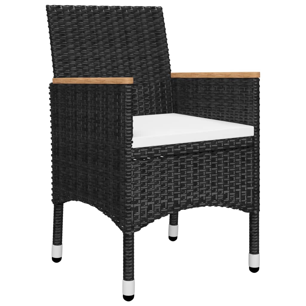 3-delige Tuinset zwart is nu te koop bij PeponiXL, paradijselijk wonen!