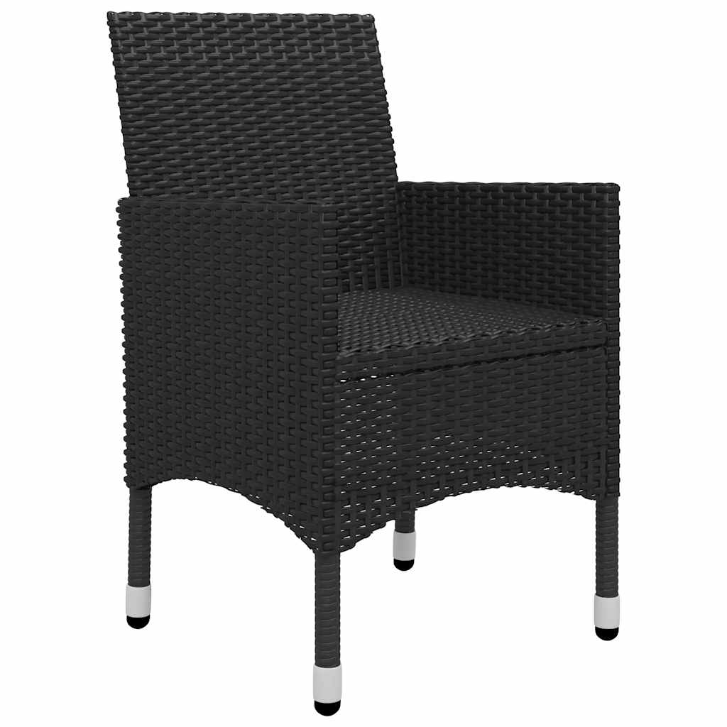 5-delige Tuinset zwart is nu te koop bij PeponiXL, paradijselijk wonen!