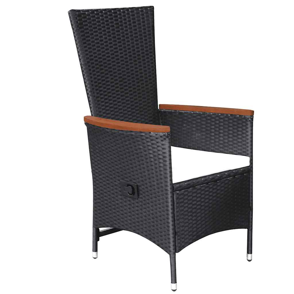 3-delige Tuinset zwart is nu te koop bij PeponiXL, paradijselijk wonen!