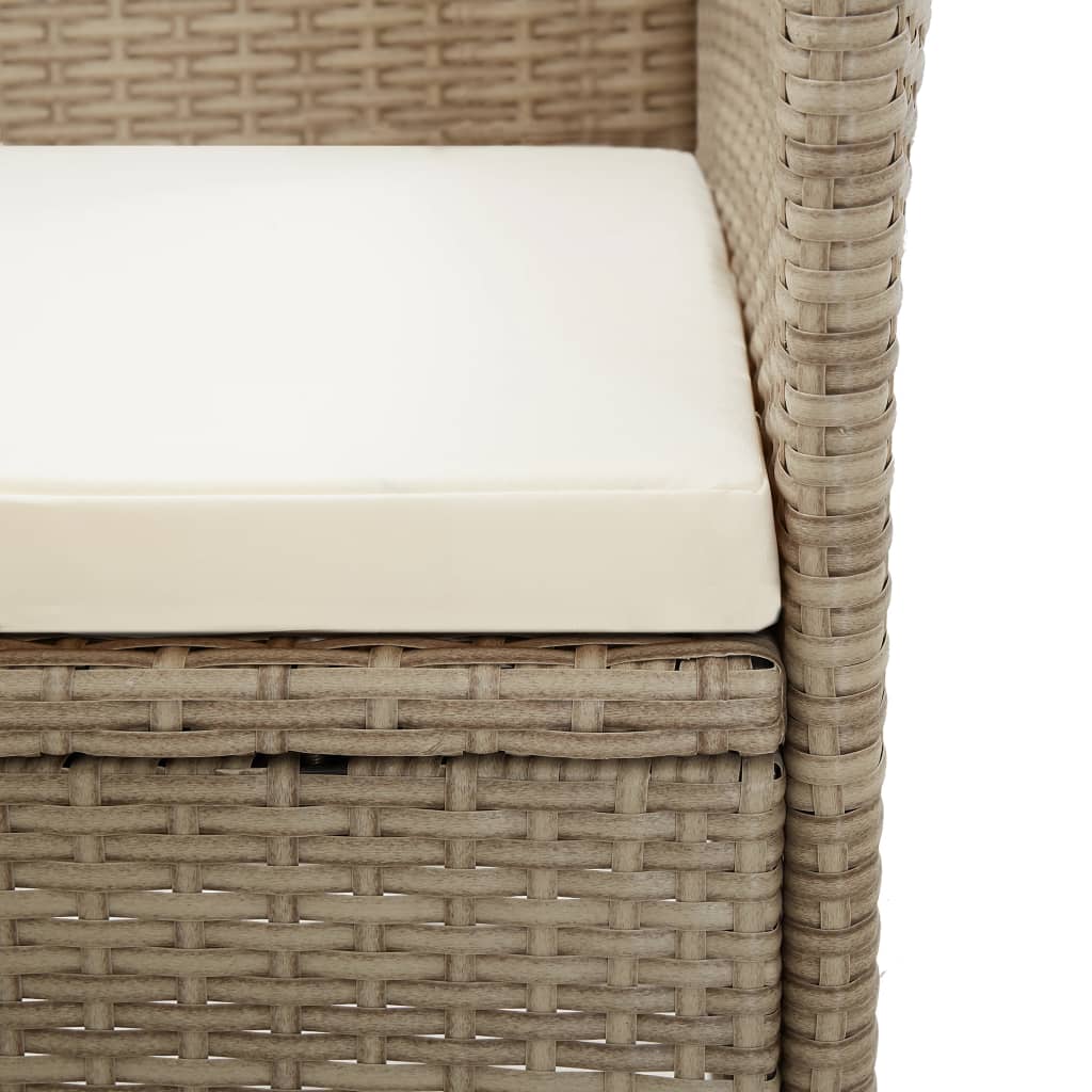 3-delige Tuinset beige is nu te koop bij PeponiXL, paradijselijk wonen!