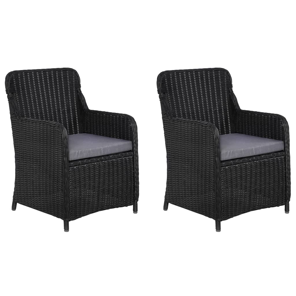 3-delige Tuinset zwart is nu te koop bij PeponiXL, paradijselijk wonen!
