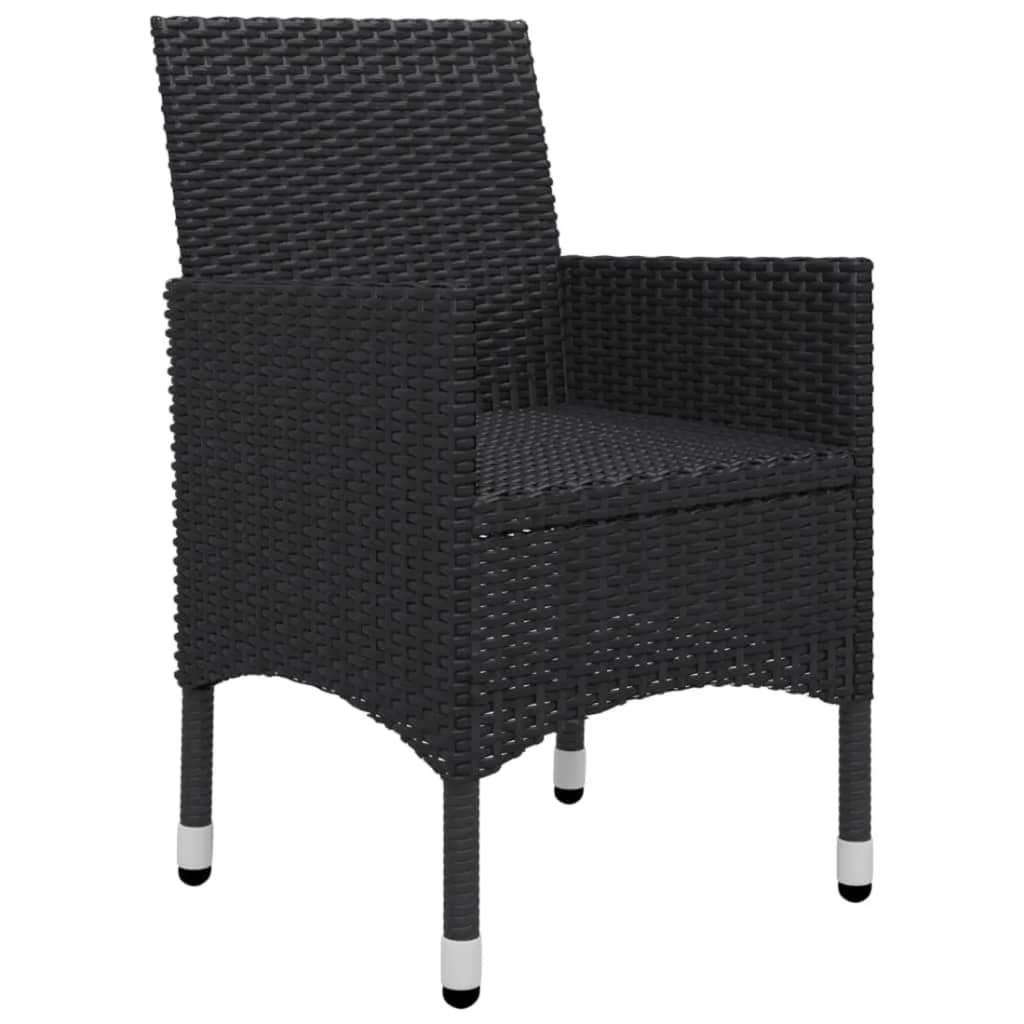 5-delige Tuinset zwart is nu te koop bij PeponiXL, paradijselijk wonen!