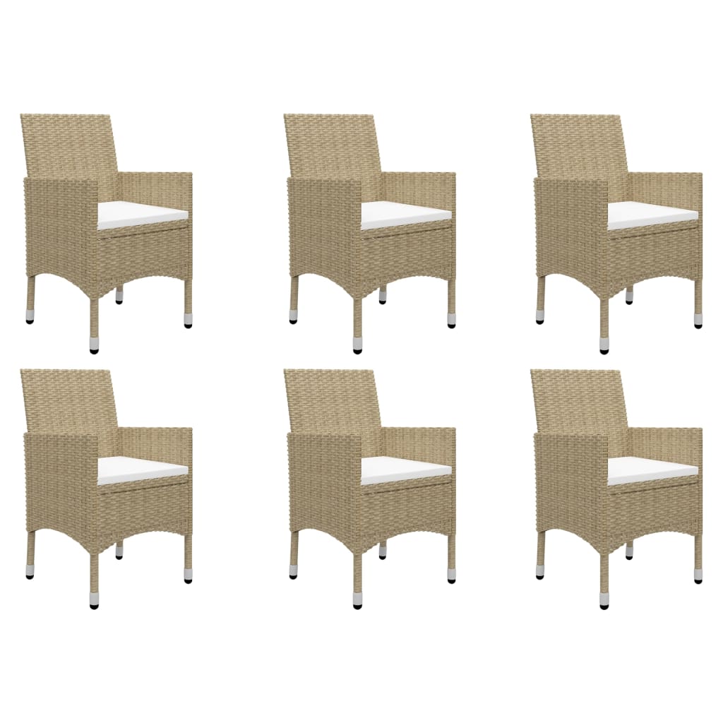 7-delige Tuinset beige is nu te koop bij PeponiXL, paradijselijk wonen!
