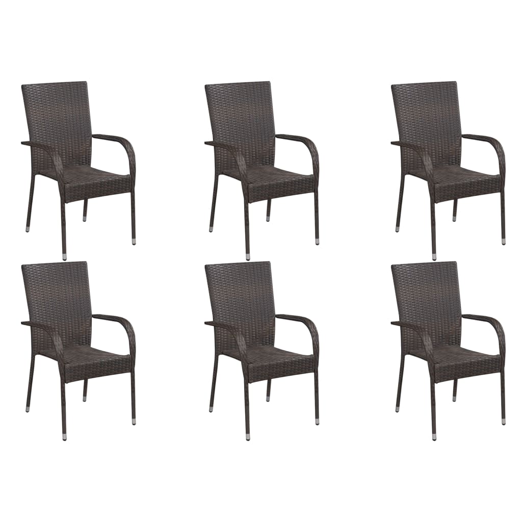 7-delige Tuinset bruin is nu te koop bij PeponiXL, paradijselijk wonen!