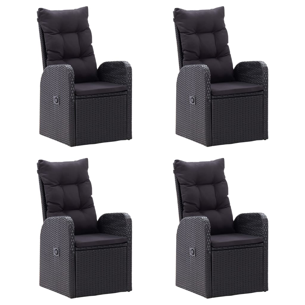 7-delige Tuinset zwart is nu te koop bij PeponiXL, paradijselijk wonen!
