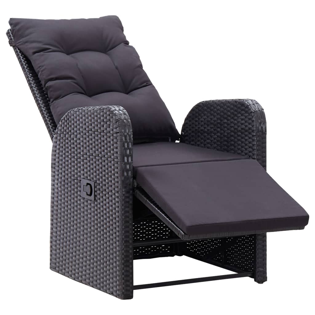 7-delige Tuinset zwart is nu te koop bij PeponiXL, paradijselijk wonen!