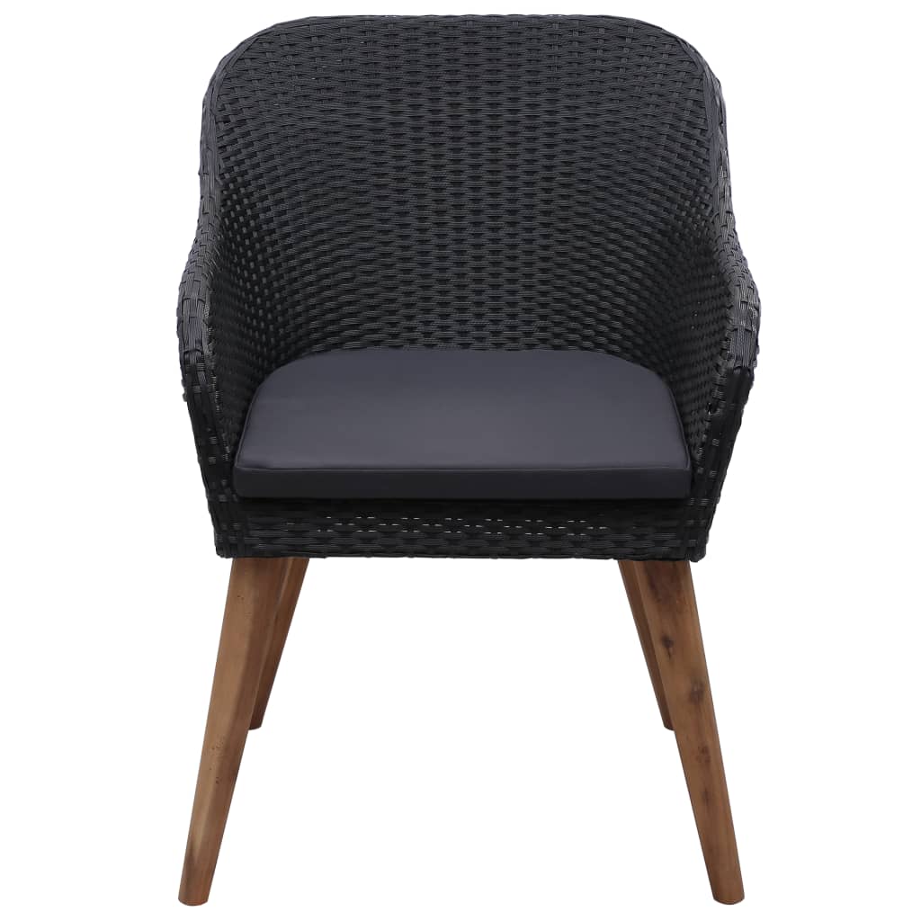 7-delige Tuinset zwart is nu te koop bij PeponiXL, paradijselijk wonen!