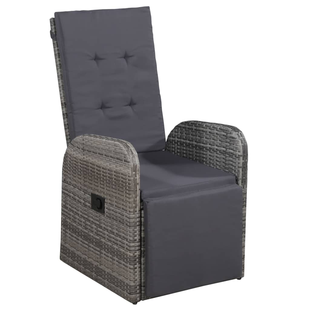 5-delige Tuinset grijs is nu te koop bij PeponiXL, paradijselijk wonen!