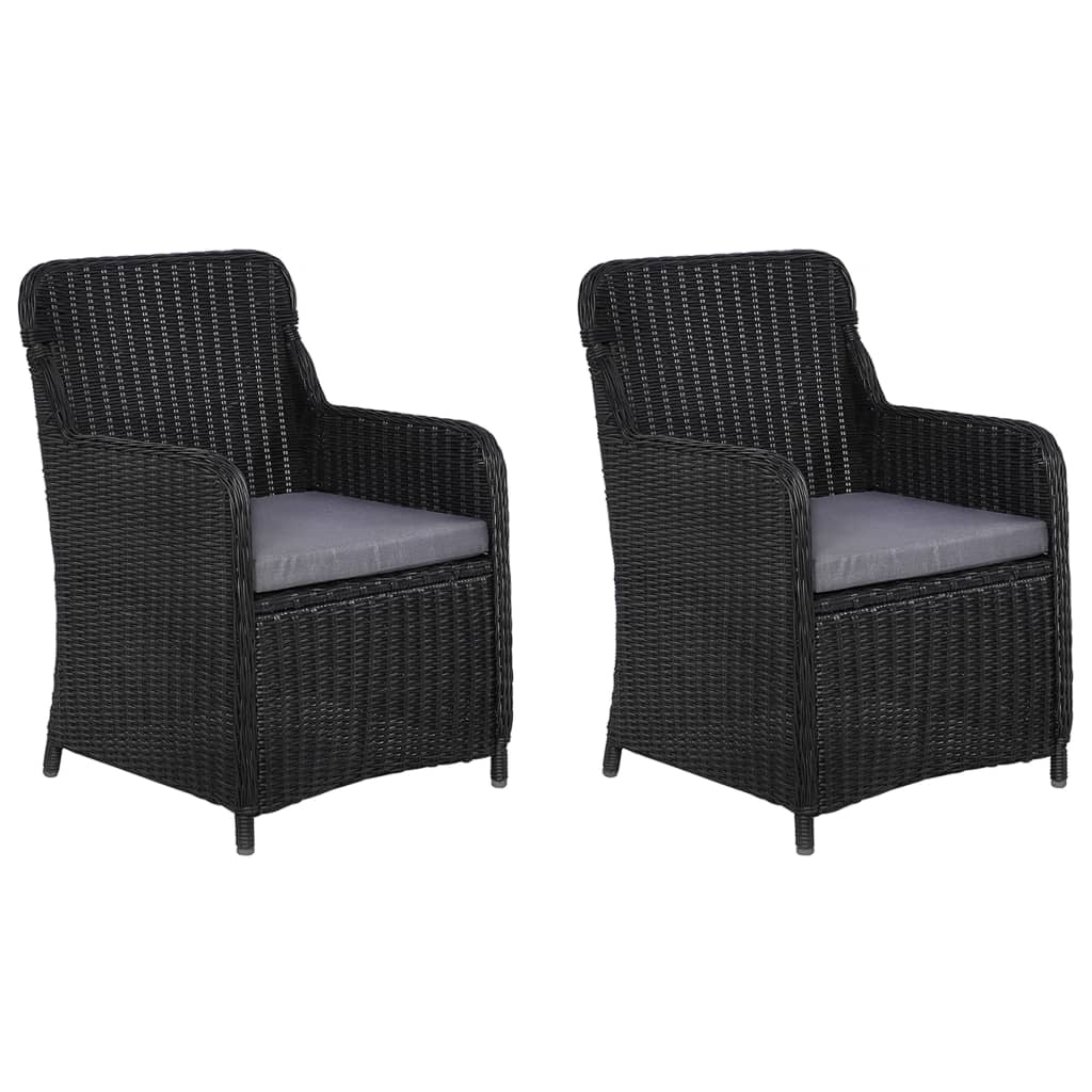 3-delige Tuinset zwart is nu te koop bij PeponiXL, paradijselijk wonen!