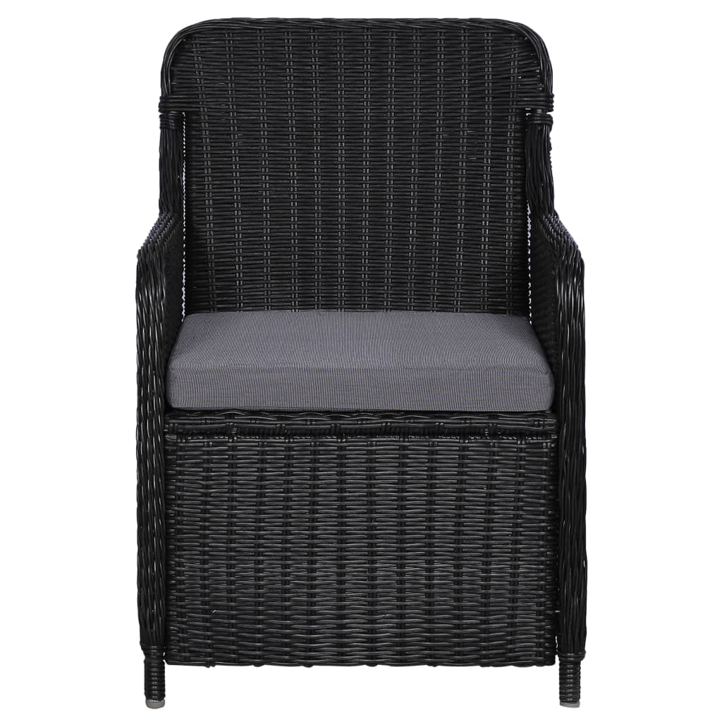 3-delige Tuinset zwart is nu te koop bij PeponiXL, paradijselijk wonen!