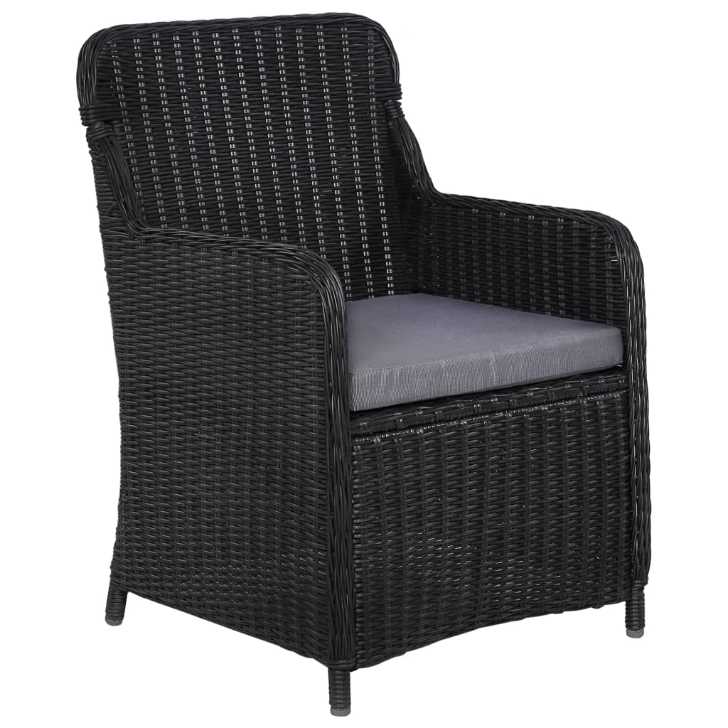 5-delige Tuinset zwart is nu te koop bij PeponiXL, paradijselijk wonen!