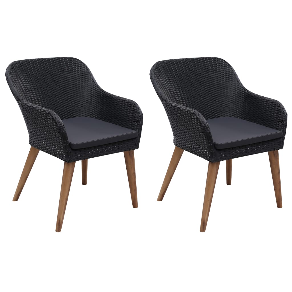 3-delige Tuinset zwart is nu te koop bij PeponiXL, paradijselijk wonen!