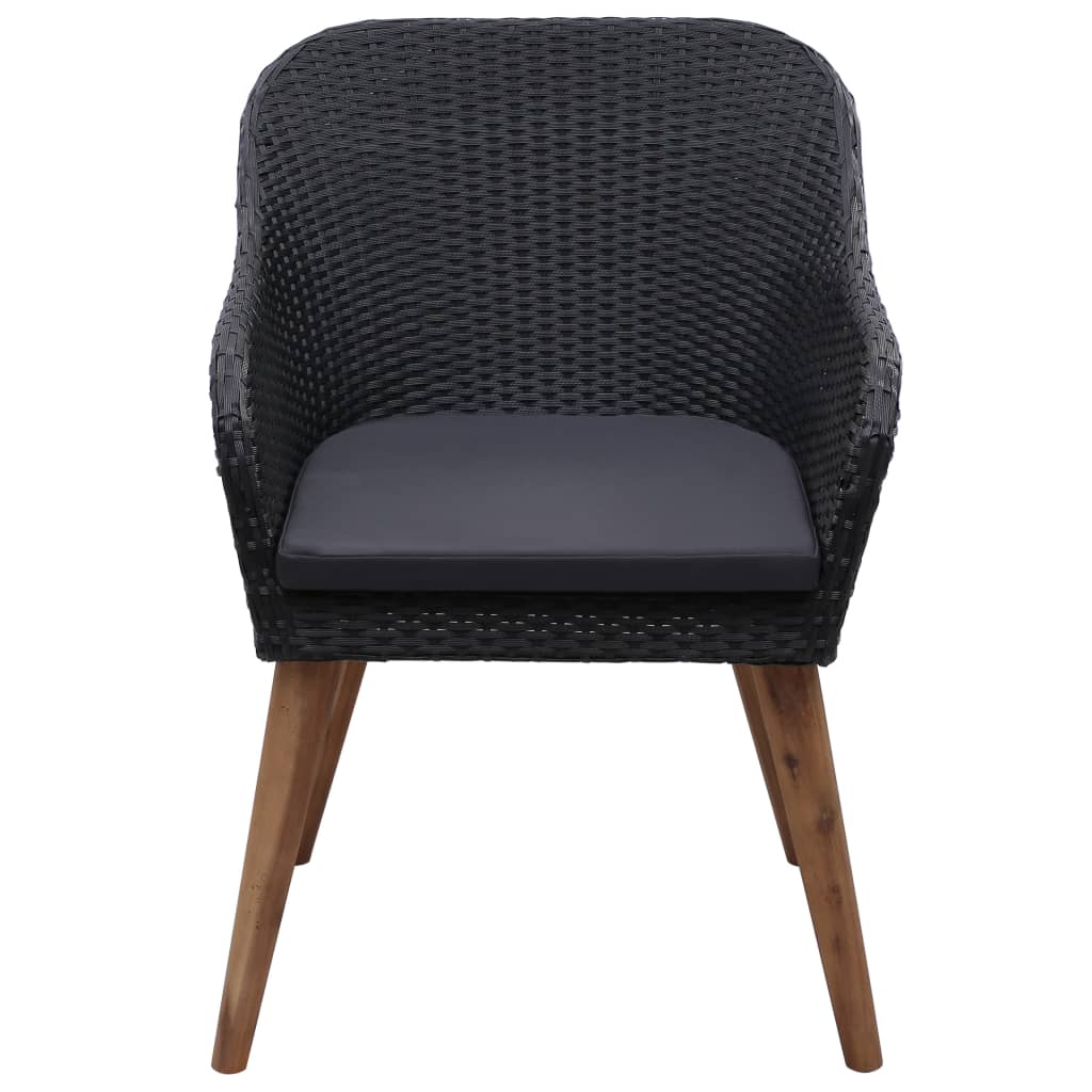 3-delige Tuinset zwart is nu te koop bij PeponiXL, paradijselijk wonen!
