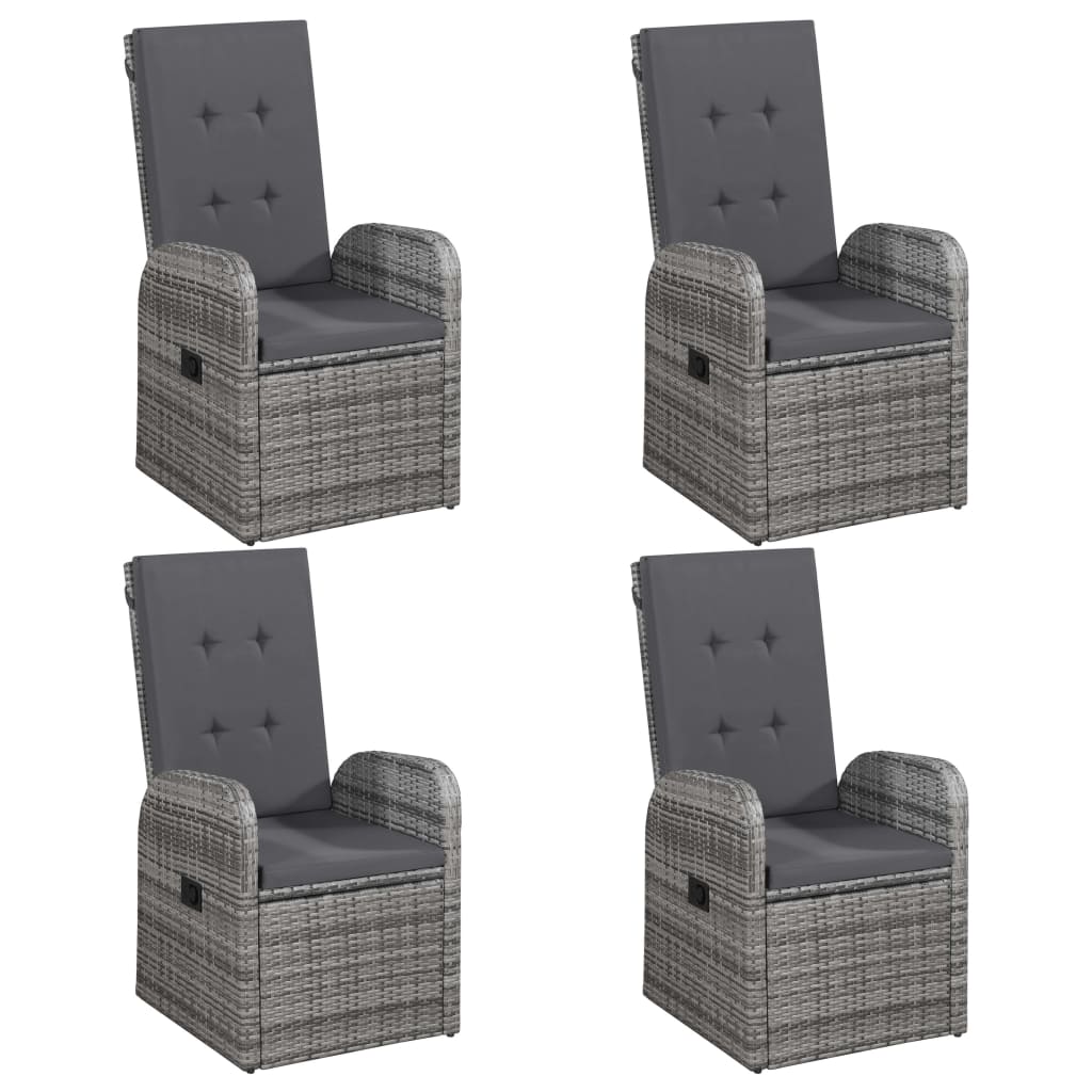 5-delige Tuinset grijs is nu te koop bij PeponiXL, paradijselijk wonen!