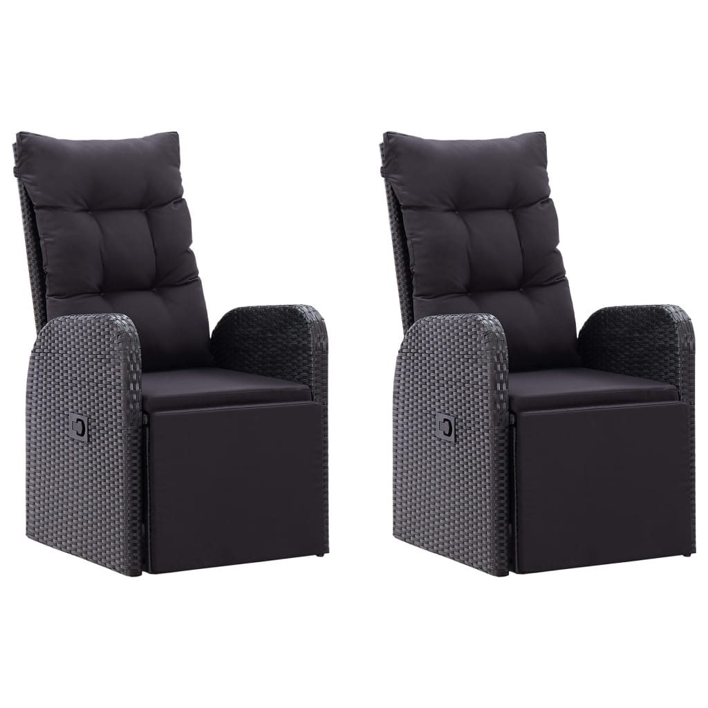 7-delige Tuinset zwart is nu te koop bij PeponiXL, paradijselijk wonen!