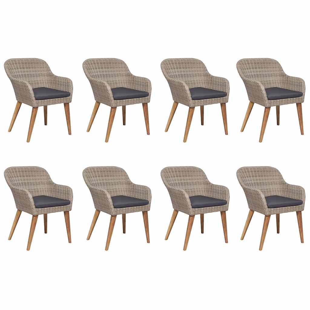 9-delige Tuinset bruin is nu te koop bij PeponiXL, paradijselijk wonen!