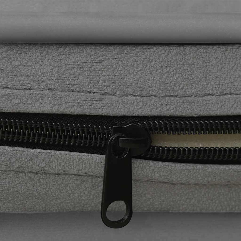 Hondenbank 67x47x36 cm pluche grijs is nu te koop bij PeponiXL, paradijselijk wonen!