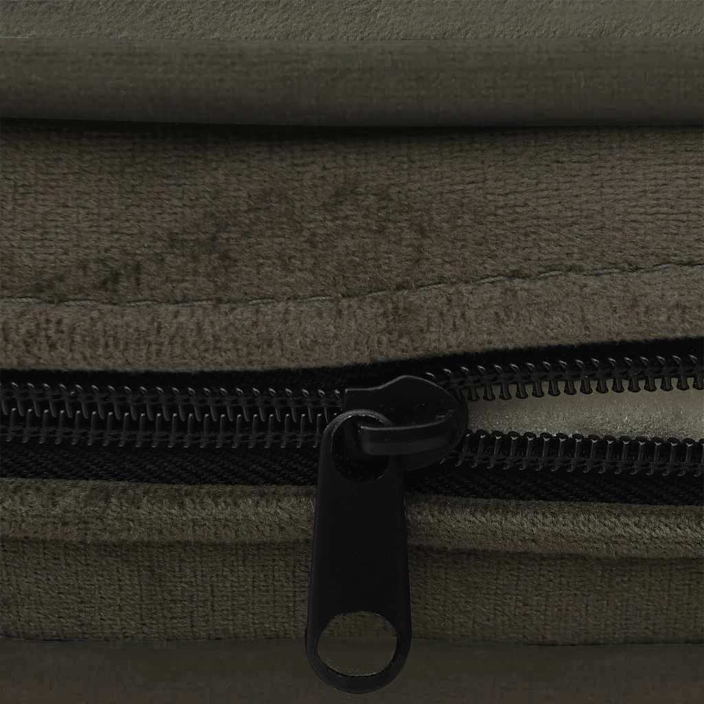 Hondenbank 67x47x36 cm pluche donkergrijs is nu te koop bij PeponiXL, paradijselijk wonen!