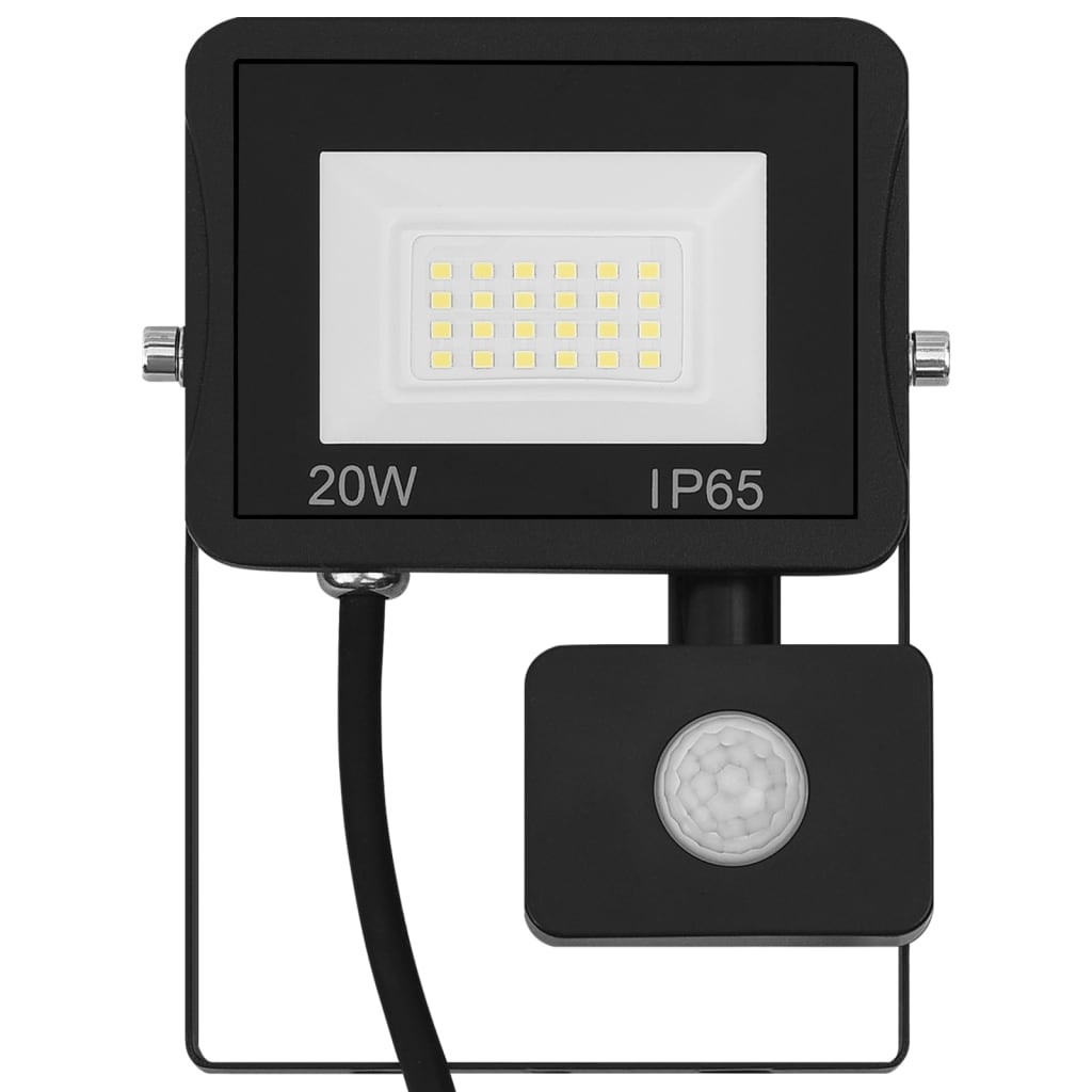 Spotlight met sensor LED 20 W warmwit is nu te koop bij PeponiXL, paradijselijk wonen!