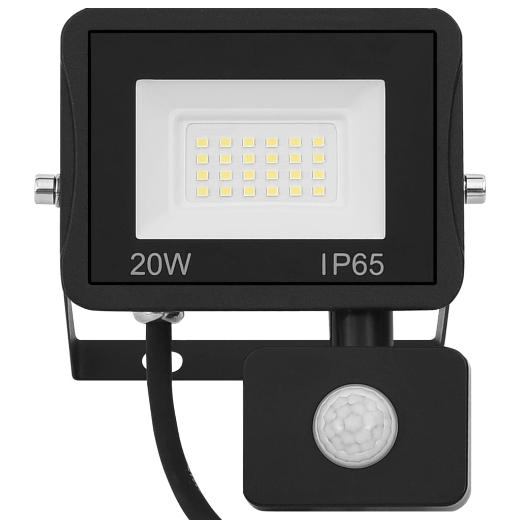 Spotlight met sensor LED 20 W warmwit is nu te koop bij PeponiXL, paradijselijk wonen!