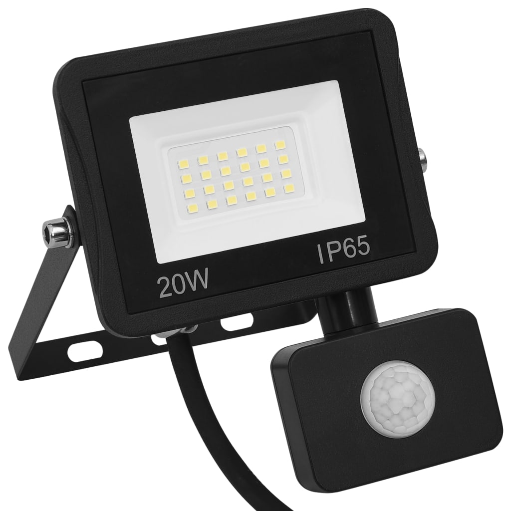 Spotlight met sensor LED 20 W warmwit is nu te koop bij PeponiXL, paradijselijk wonen!
