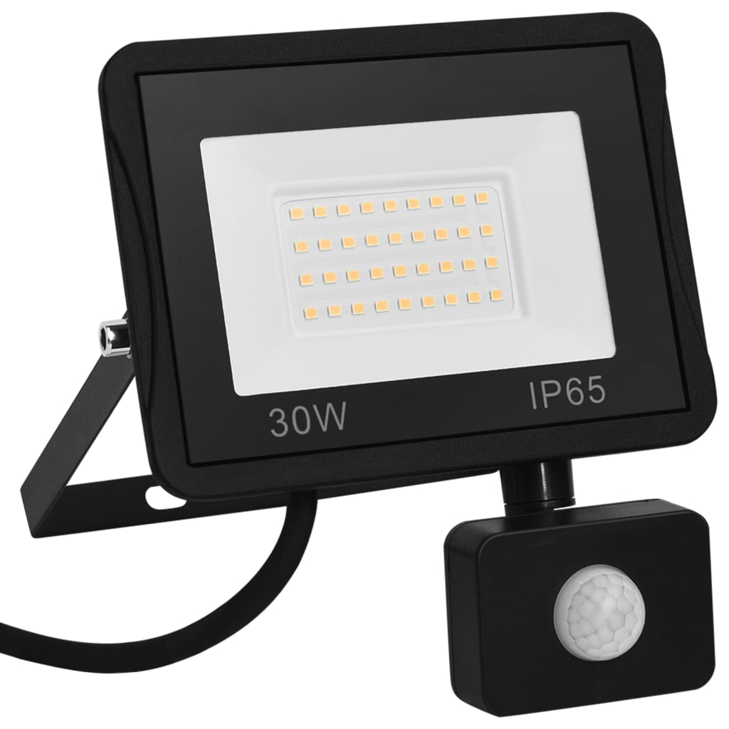 Spotlight met sensor LED 30 W warmwit is nu te koop bij PeponiXL, paradijselijk wonen!