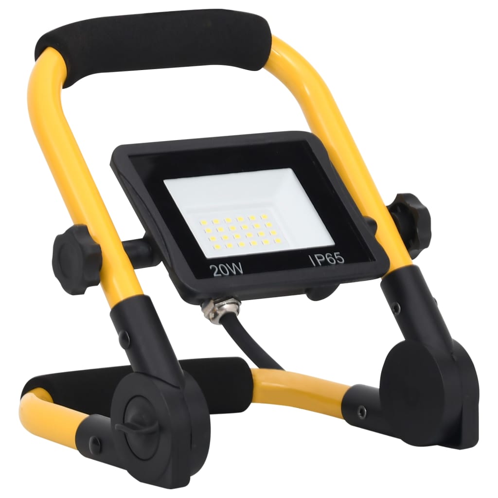 Spotlight met handvat LED 20 W koudwit is nu te koop bij PeponiXL, paradijselijk wonen!