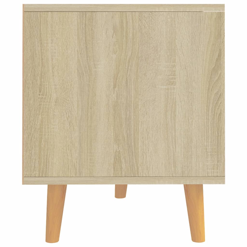 Tv-meubel 90x40x48,5 cm bewerkt hout sonoma eikenkleurig is nu te koop bij PeponiXL, paradijselijk wonen!