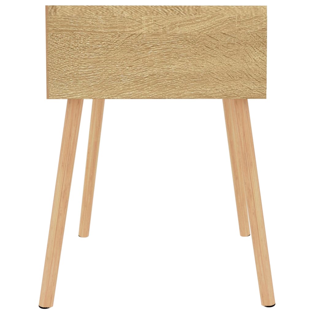 Nachtkastje 40x40x56 cm bewerkt hout sonoma eikenkleurig is nu te koop bij PeponiXL, paradijselijk wonen!