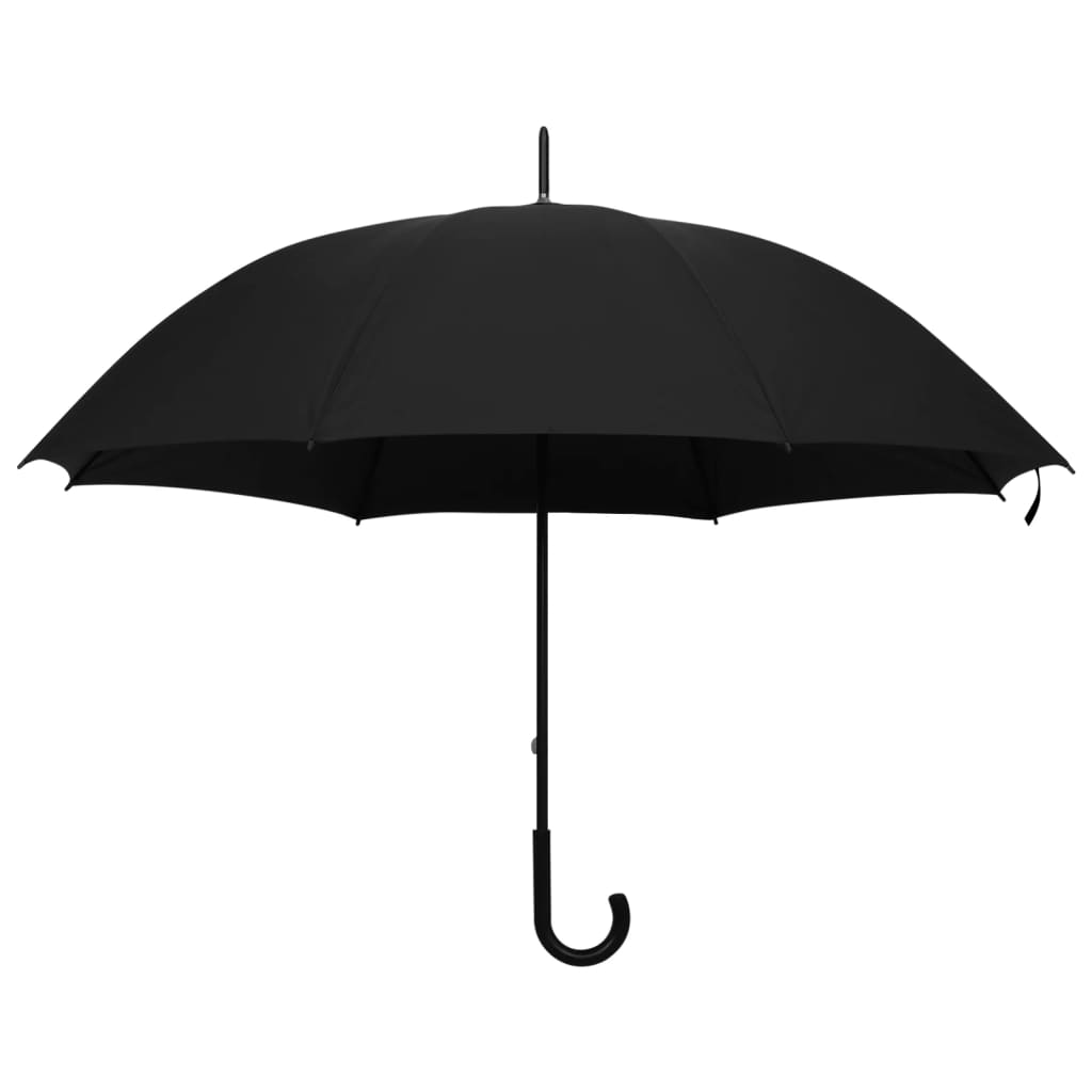 Paraplu 130 cm zwart is nu te koop bij PeponiXL, paradijselijk wonen!