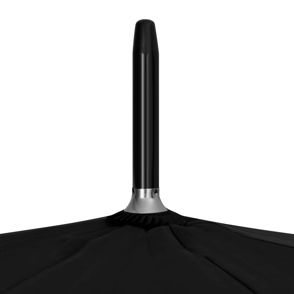 Paraplu 130 cm zwart is nu te koop bij PeponiXL, paradijselijk wonen!