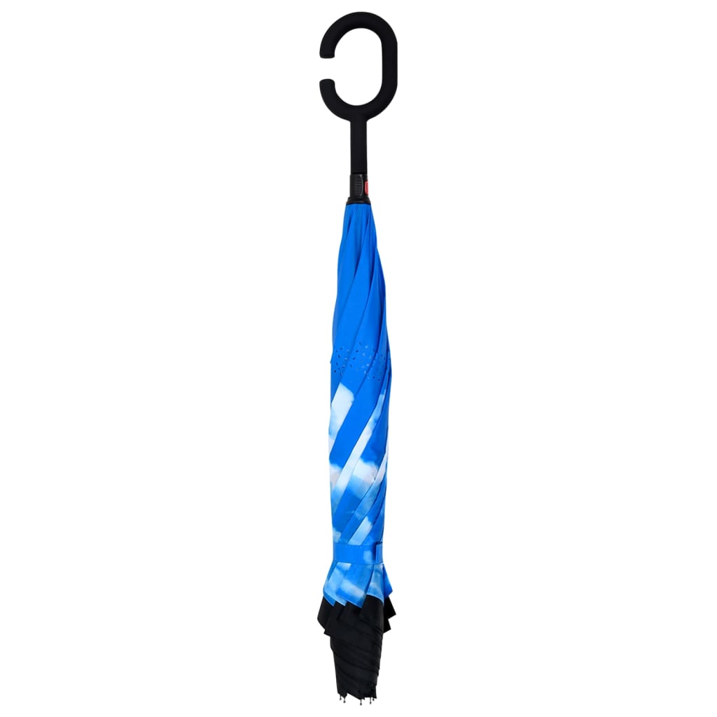 Paraplu C-handgreep 108 cm zwart is nu te koop bij PeponiXL, paradijselijk wonen!