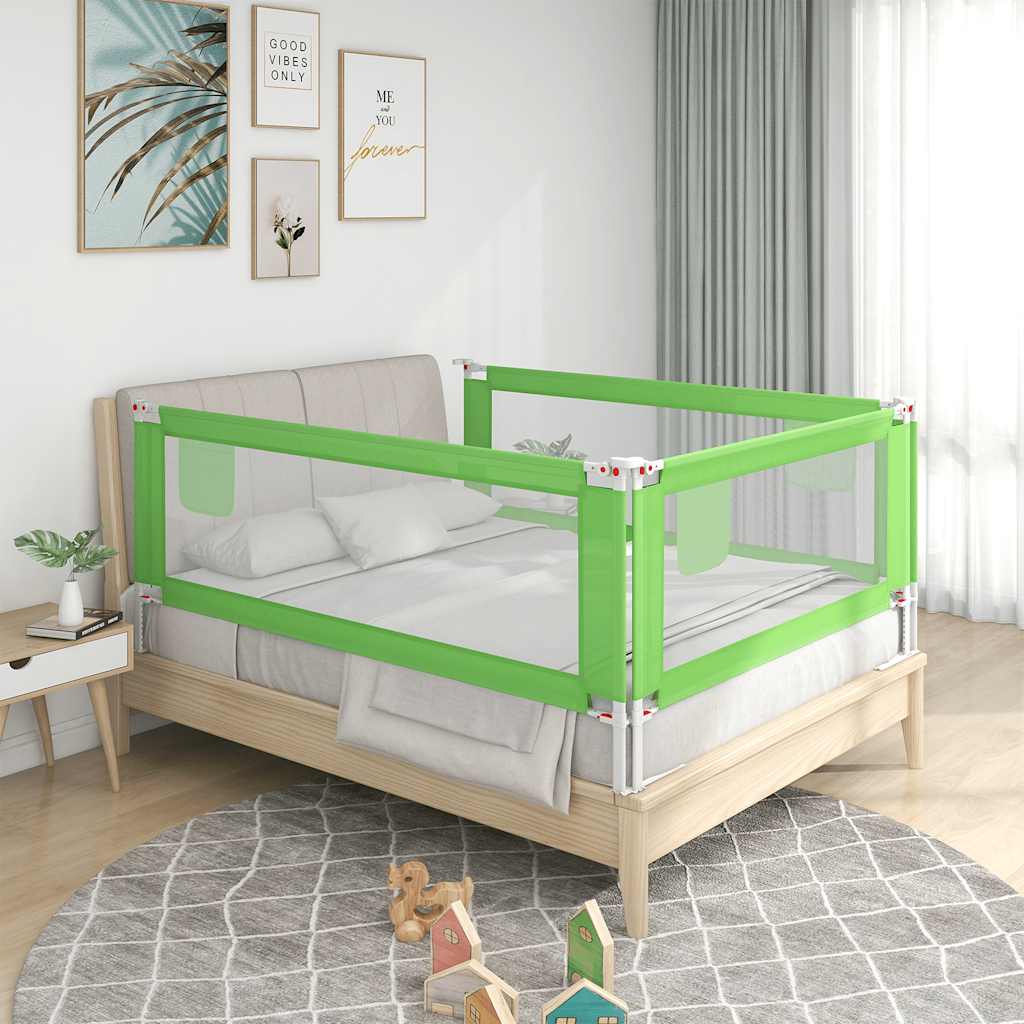 Bedhekje peuter 180x25 cm stof groen is nu te koop bij PeponiXL, paradijselijk wonen!