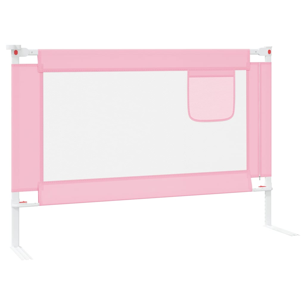 Bedhekje peuter 100x25 cm stof roze is nu te koop bij PeponiXL, paradijselijk wonen!