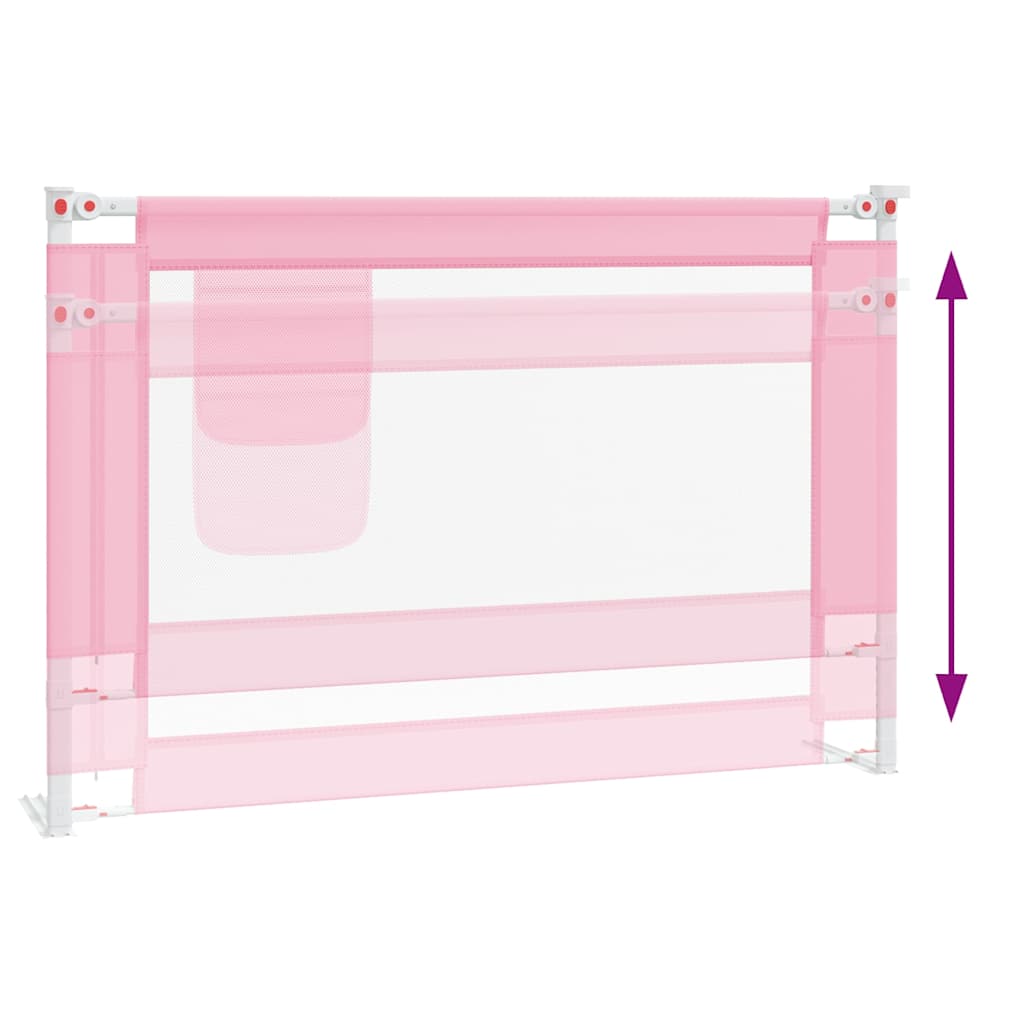 Bedhekje peuter 100x25 cm stof roze is nu te koop bij PeponiXL, paradijselijk wonen!
